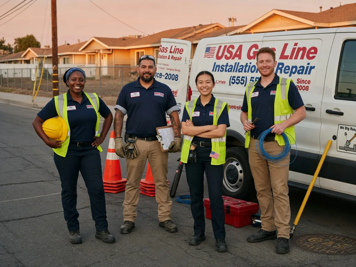 Gas Line Installation company in New Milton, WV